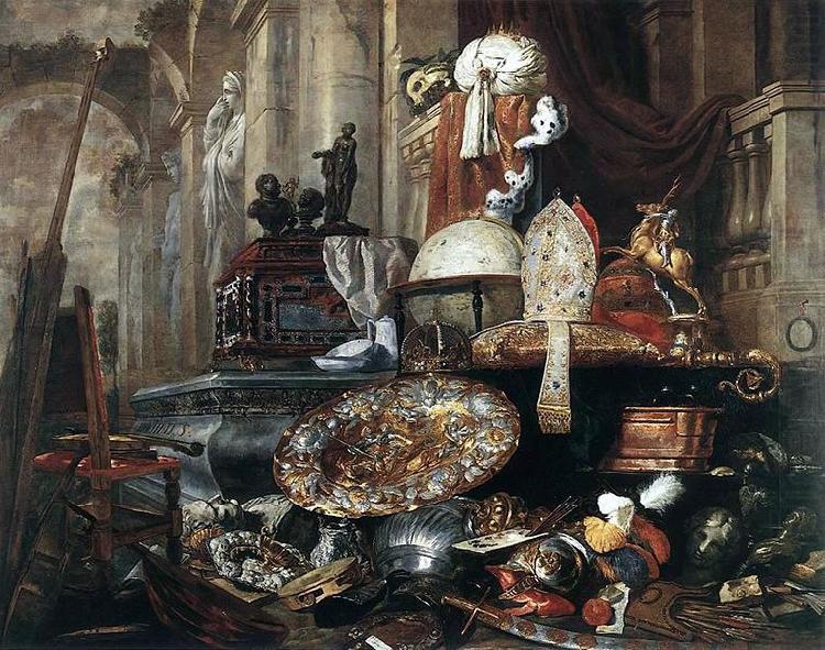 Large Vanitas - Still-Life, Pieter Boel